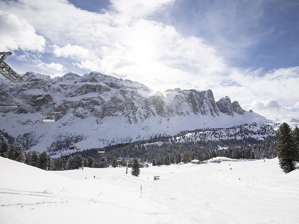Skifahren Piz Seteur - Wolkenstein